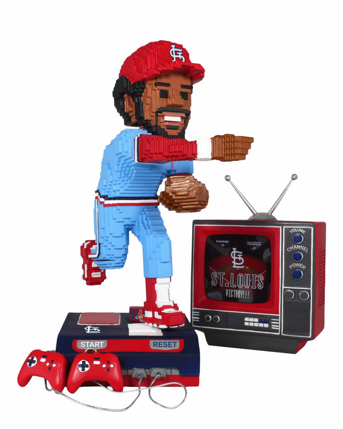 Ozzie Smith St Louis Cardinals Retro 8 Bit Bobblehead