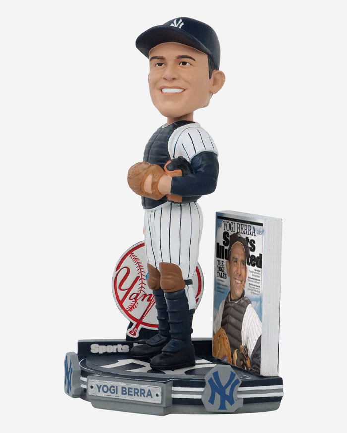 Yogi Berra New York Yankees Sports Illustrated Cover Bobblehead FOCO - FOCO.com