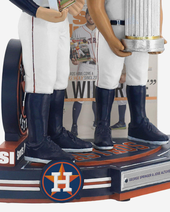 George Springer & Jose Altuve Houston Astros A Wild Ride Sports Illustrated Cover Bobblehead FOCO - FOCO.com