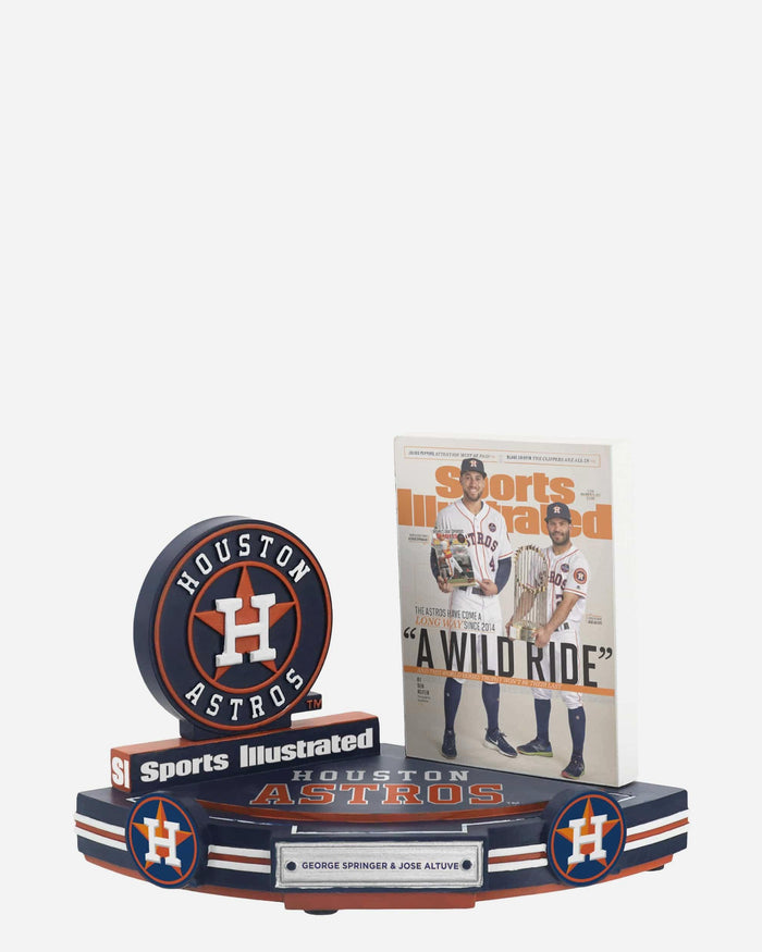 George Springer & Jose Altuve Houston Astros A Wild Ride Sports Illustrated Cover Bobblehead FOCO - FOCO.com