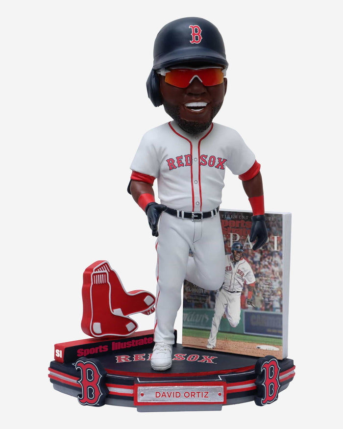 David Ortiz Boston Red Sox Sports Illustrated Cover Bobblehead FOCO - FOCO.com