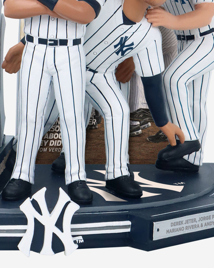 Derek Jeter & Jorge Posada & Mariano Rivera & Andy Pettitte New York Yankees The Core Four Sports Illustrated Cover Bobblehead FOCO - FOCO.com