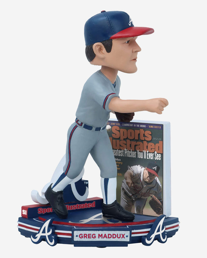 Greg Maddux Atlanta Braves Sports Illustrated Cover Bobblehead FOCO - FOCO.com