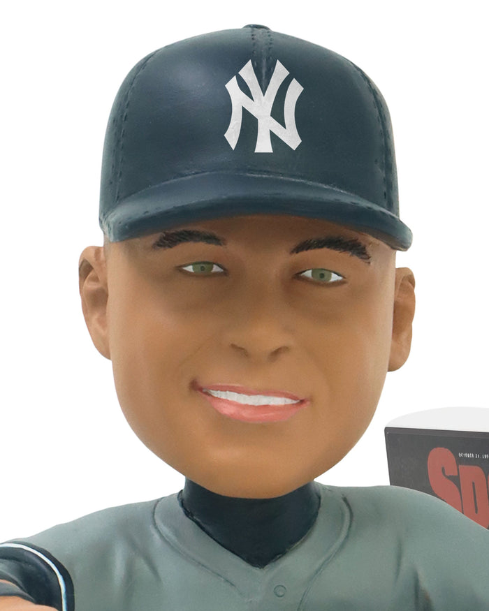 Derek Jeter New York Yankees Holy Cow Sports Illustrated Cover Bobblehead FOCO - FOCO.com