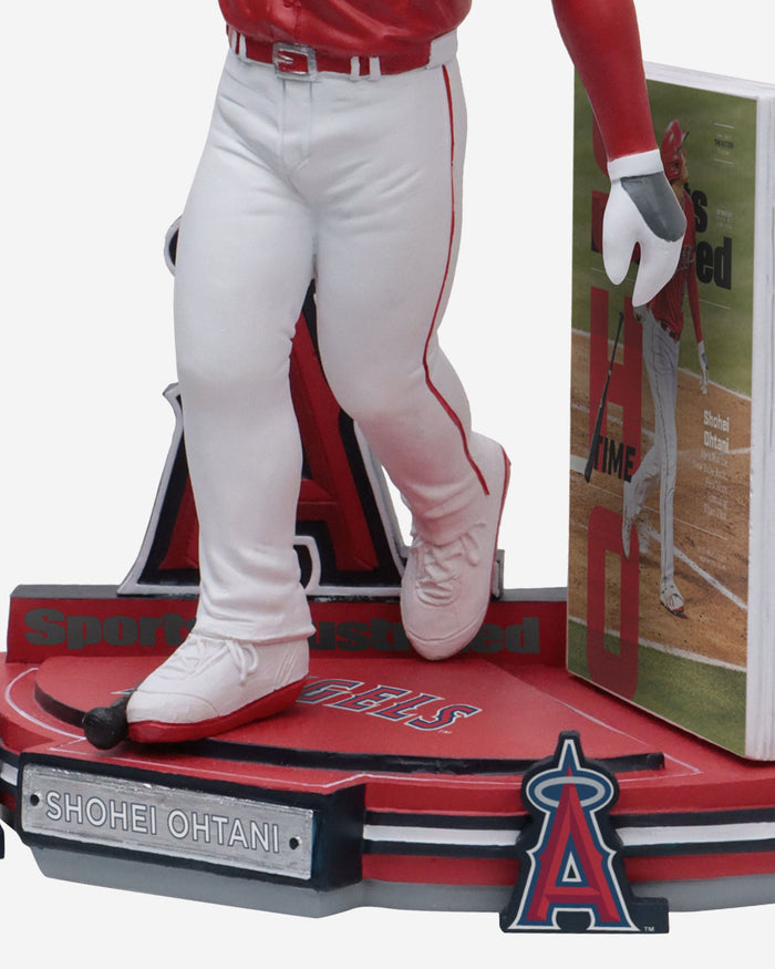 Shohei Ohtani Los Angeles Angels Hitting Sports Illustrated Cover Bobblehead FOCO - FOCO.com