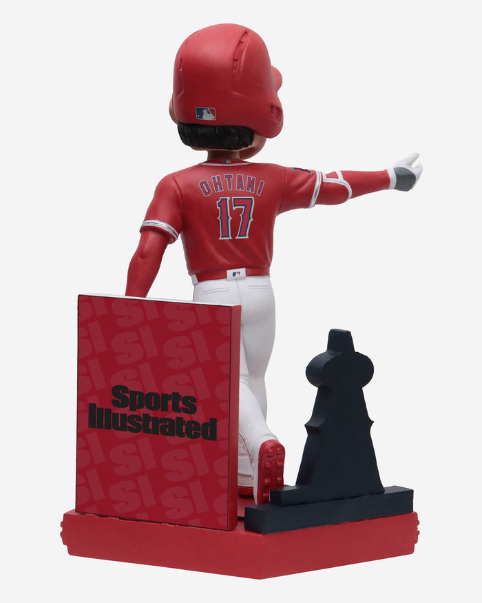 Shohei Ohtani Los Angeles Angels Hitting Sports Illustrated Cover Bobblehead FOCO - FOCO.com