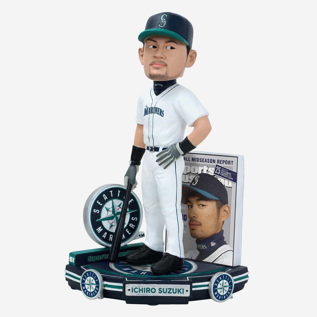 Ichiro Suzuki Seattle Mariners Very Rare Sports Illustrated Cover Bobblehead FOCO - FOCO.com