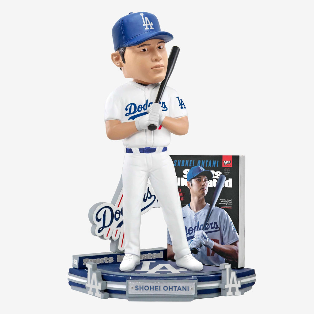 Shohei Ohtani Los Angeles Dodgers Inside the Mind Sports Illustrated Cover Bobblehead FOCO - FOCO.com