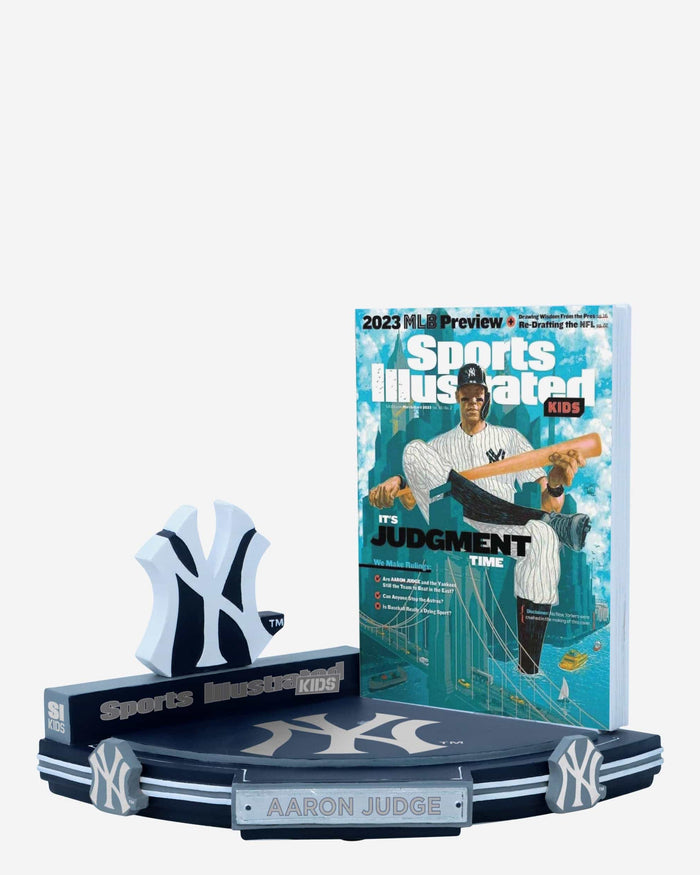 Aaron Judge New York Yankees It's Judgement Time Sports Illustrated Kids Cover Bobblehead FOCO - FOCO.com