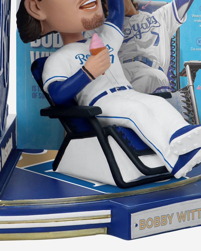 Bobby Witt Jr Kansas City Royals Rookie Sports Illustrated Cover Bobblehead FOCO - FOCO.com