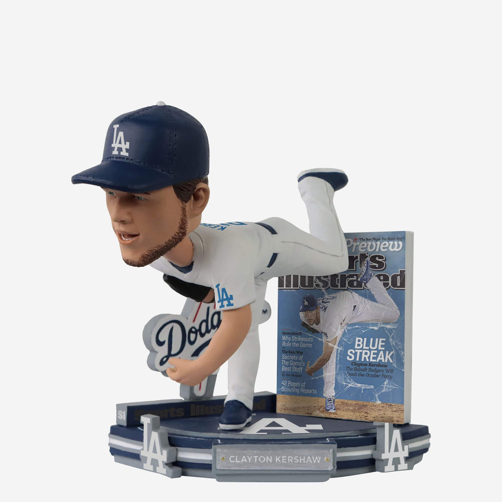 Clayton Kershaw Los Angeles Dodgers Sports Illustrated Cover Bobblehead FOCO - FOCO.com