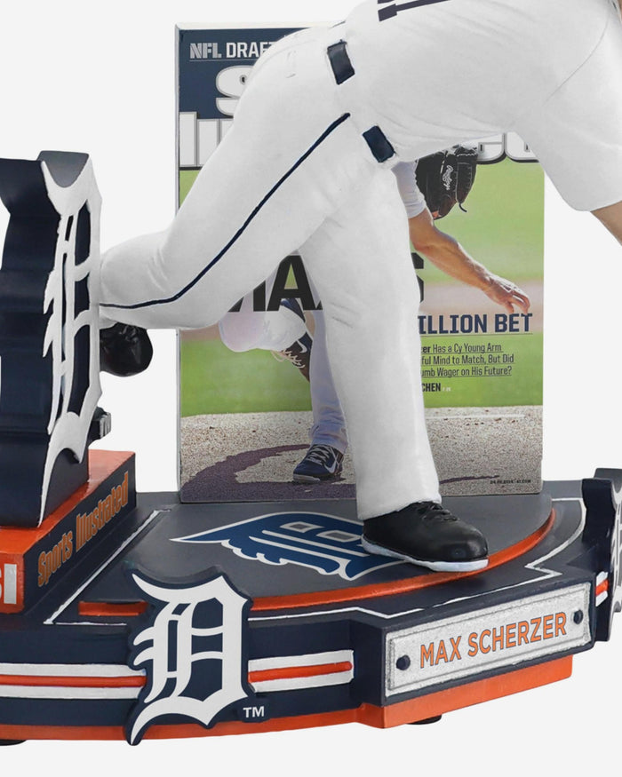 Max Scherzer Detroit Tigers Mad Max Sports Illustrated Cover Bobblehead FOCO - FOCO.com