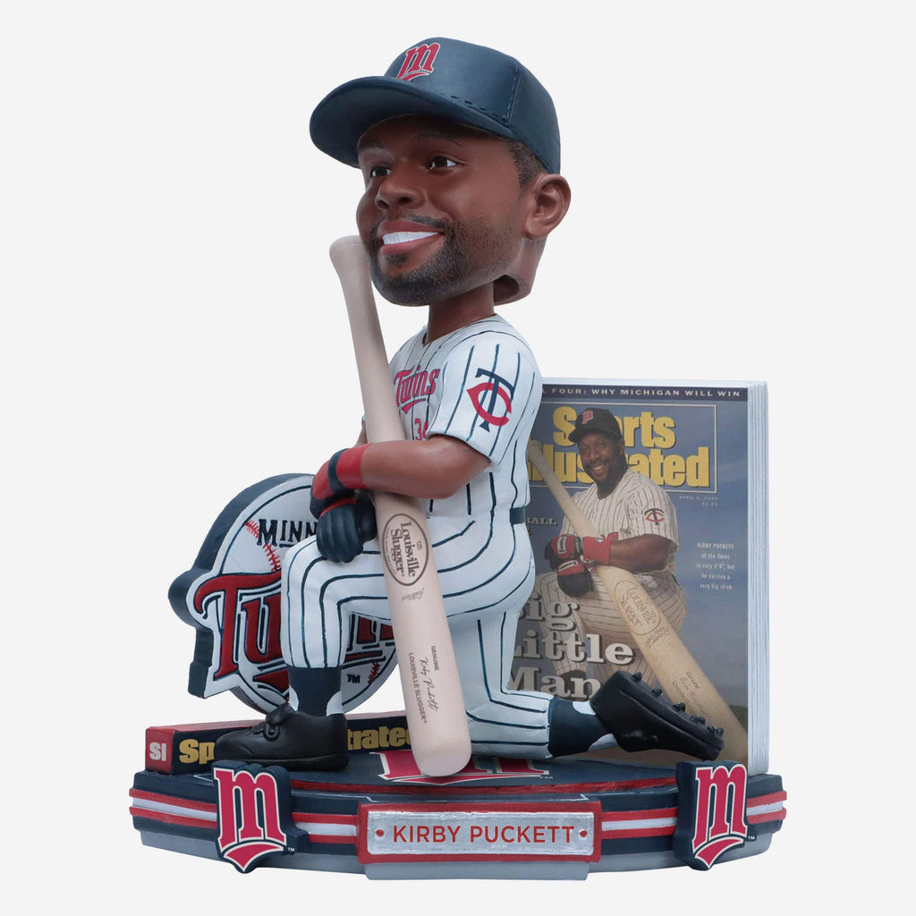 Kirby Puckett Minnesota Twins Sports Illustrated Cover Bobblehead FOCO - FOCO.com