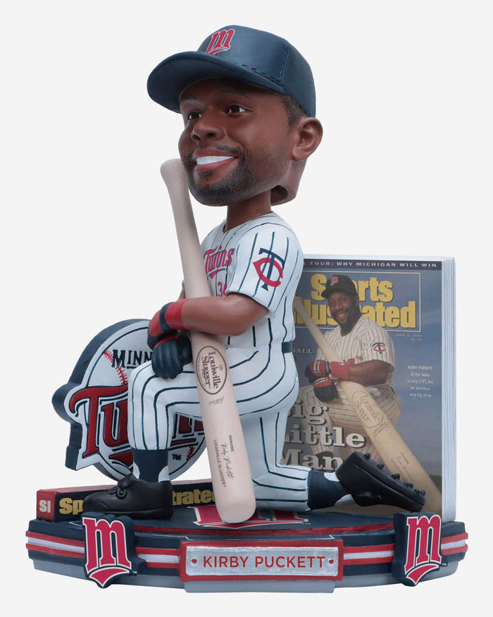 Kirby Puckett Minnesota Twins Sports Illustrated Cover Bobblehead FOCO - FOCO.com