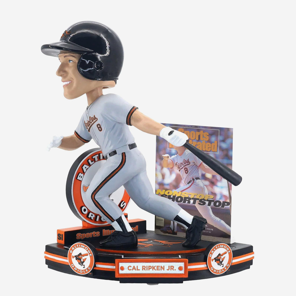 Cal Ripken Jr Baltimore Orioles Nonstop Shortstop Sports Illustrated Cover Bobblehead FOCO - FOCO.com