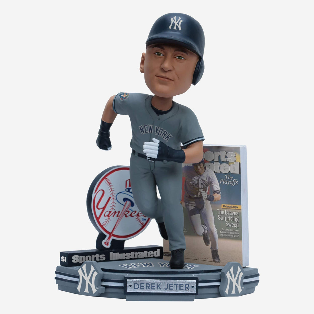 Derek Jeter New York Yankees Sports Illustrated Cover Bobblehead FOCO - FOCO.com