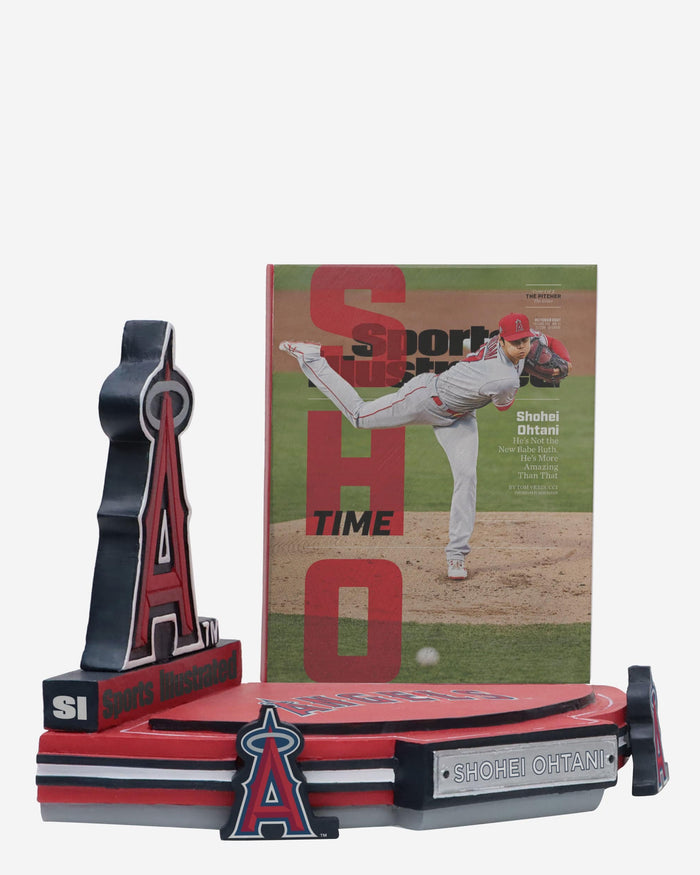 Shohei Ohtani Los Angeles Angels Pitching Sports Illustrated Cover Bobblehead FOCO - FOCO.com