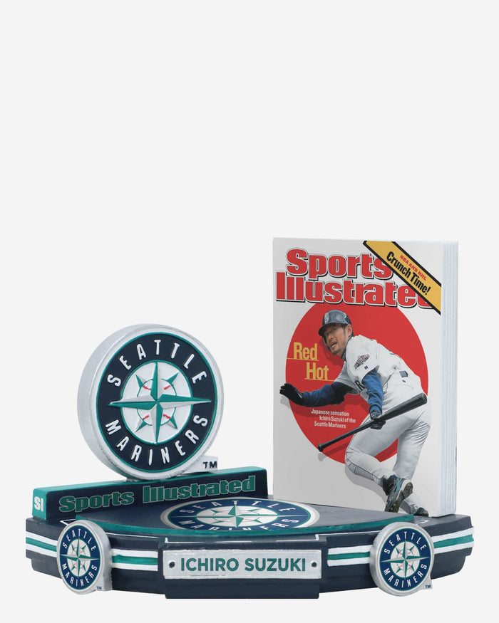 Ichiro Suzuki Seattle Mariners Sports Illustrated Cover Bobblehead FOCO - FOCO.com