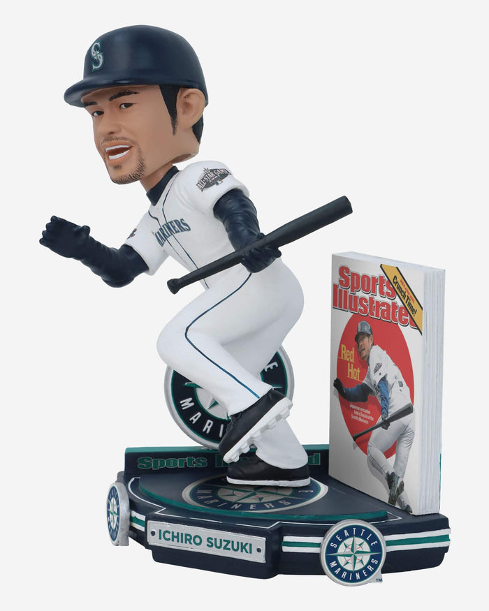 Ichiro Suzuki Seattle Mariners Sports Illustrated Cover Bobblehead FOCO - FOCO.com