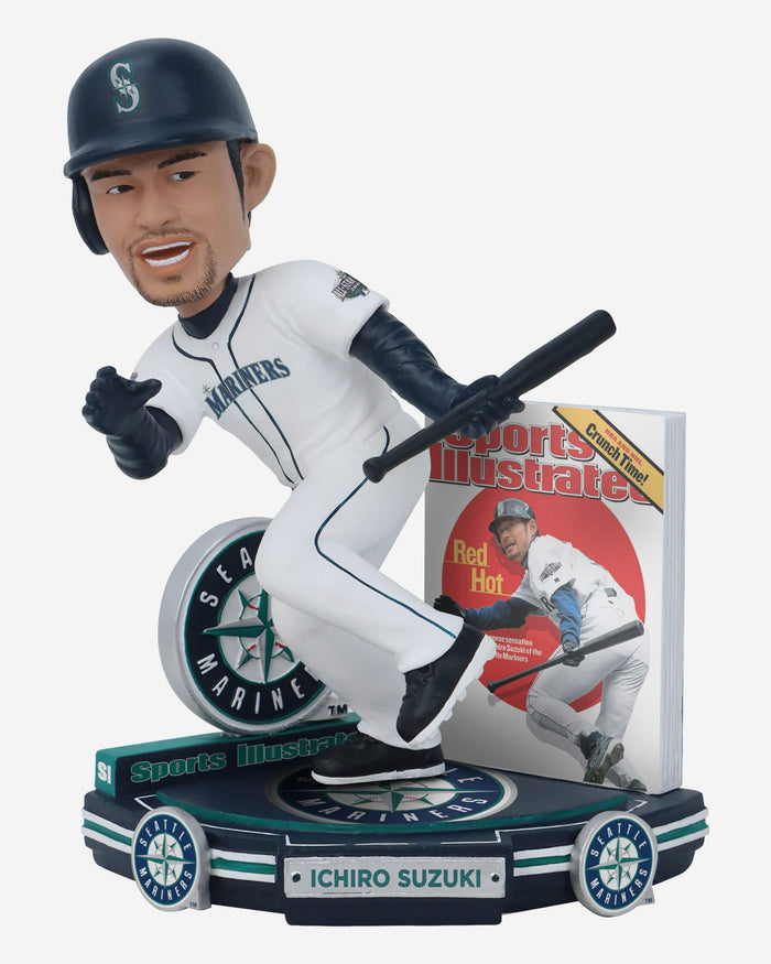 Ichiro Suzuki Seattle Mariners Sports Illustrated Cover Bobblehead FOCO - FOCO.com