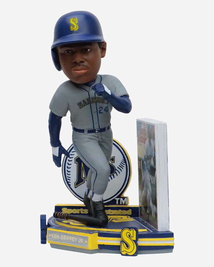 Ken Griffey Jr Seattle Mariners Sports Illustrated Cover Bobblehead FOCO - FOCO.com