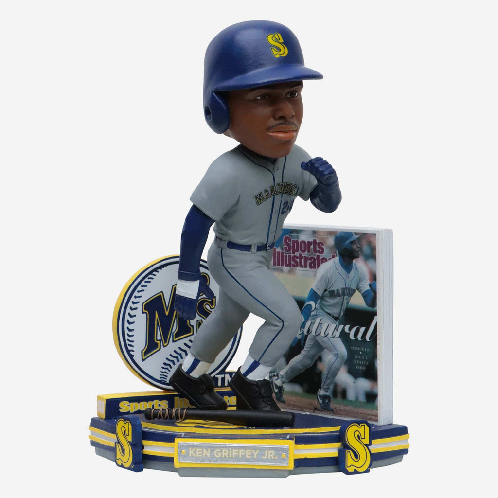 Ken Griffey Jr Seattle Mariners Sports Illustrated Cover Bobblehead FOCO - FOCO.com