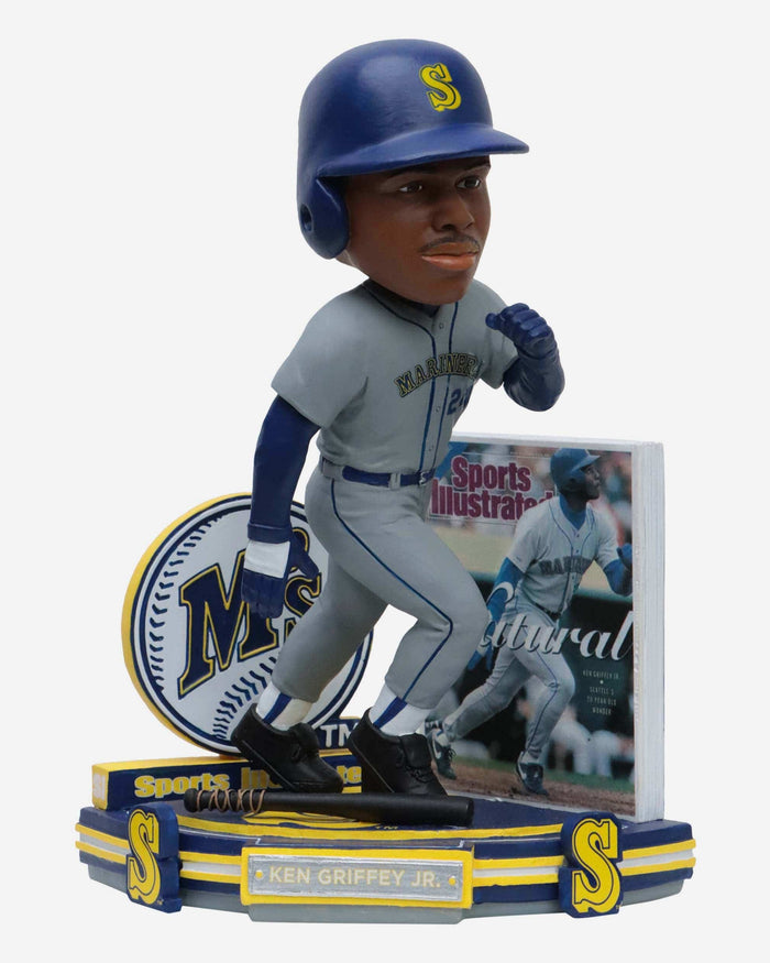 Ken Griffey Jr Seattle Mariners Sports Illustrated Cover Bobblehead FOCO - FOCO.com