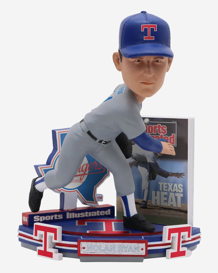 Nolan Ryan Texas Rangers Sports Illustrated Cover Bobblehead FOCO - FOCO.com