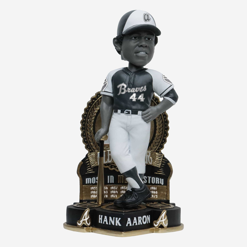 Hank Aaron Atlanta Braves 25x All-Star Bobblehead FOCO - FOCO.com