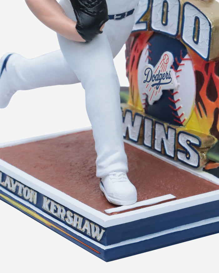 Clayton Kershaw Los Angeles Dodgers 200 Wins Bobblehead FOCO - FOCO.com