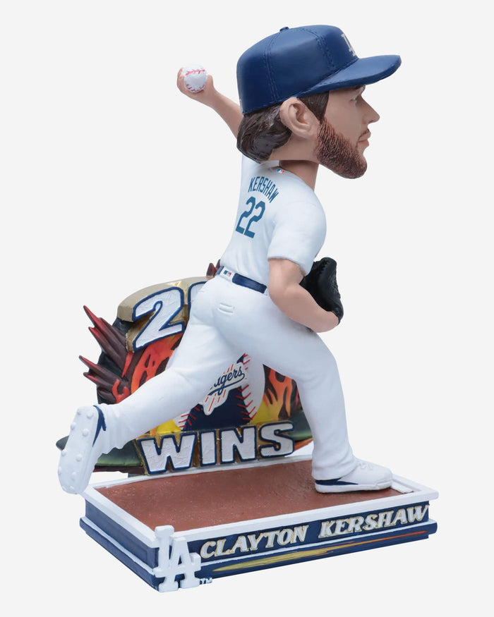 Clayton Kershaw Los Angeles Dodgers 200 Wins Bobblehead FOCO - FOCO.com