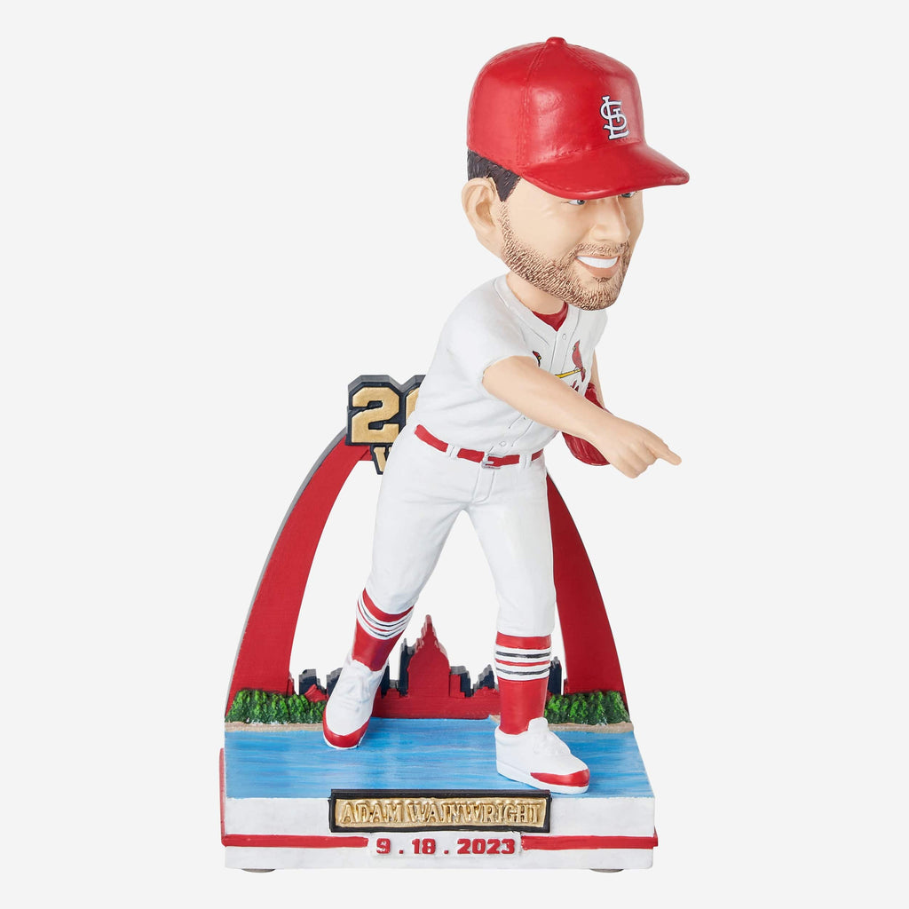 Adam Wainwright St Louis Cardinals 200 Wins Bobblehead FOCO - FOCO.com