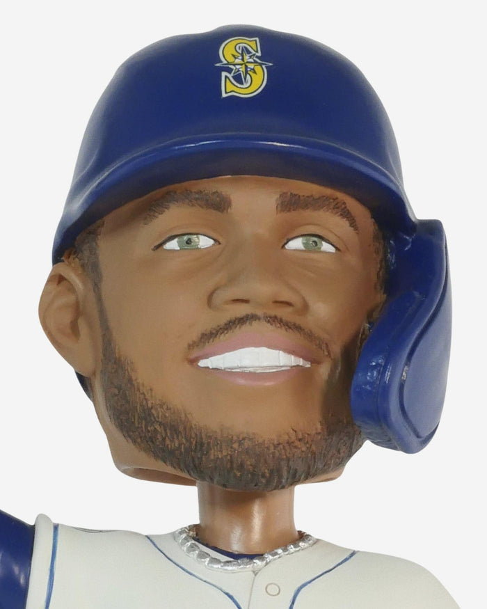Julio Rodriguez Seattle Mariners 20 Home Runs & 20 Stolen Bases Four Season Streak MLB Record Bobblehead FOCO - FOCO.com