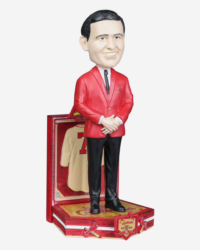 Joe Medwick St Louis Cardinals Red Jacket Bobblehead FOCO - FOCO.com