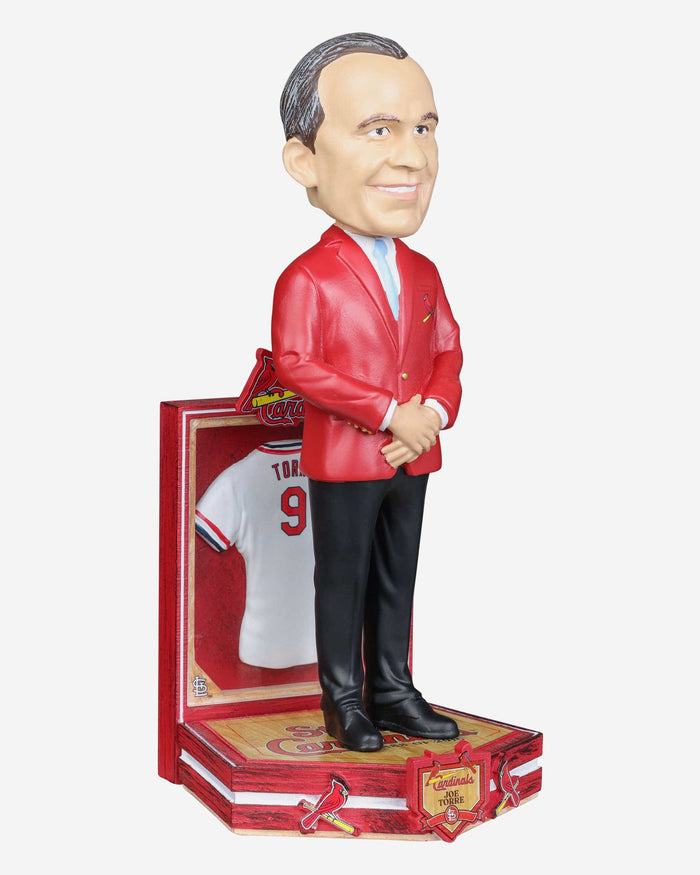 Joe Torre St Louis Cardinals Red Jacket Bobblehead FOCO - FOCO.com