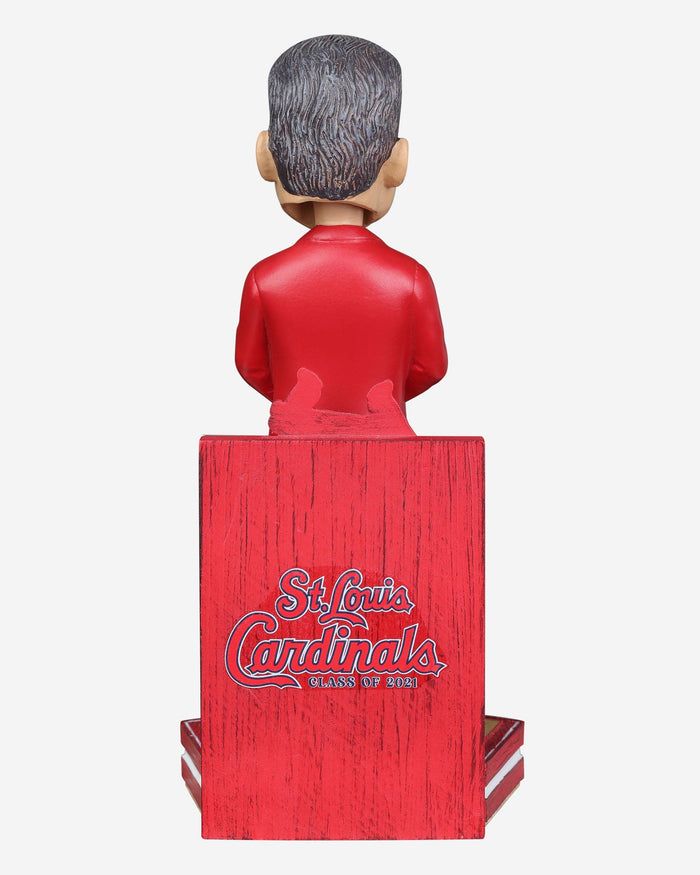 Keith Hernandez St Louis Cardinals Red Jacket Bobblehead FOCO - FOCO.com