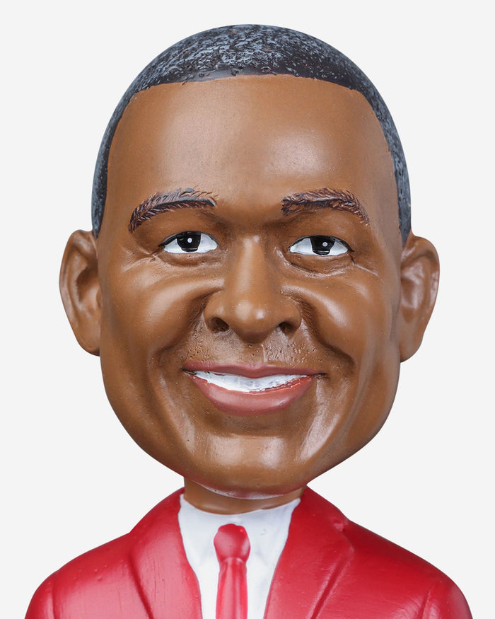 Ozzie Smith St Louis Cardinals Red Jacket Bobblehead FOCO - FOCO.com