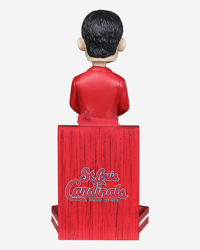 Pepper Martin St Louis Cardinals Red Jacket Bobblehead FOCO - FOCO.com