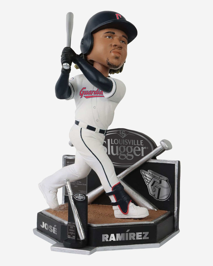 Jose Ramirez Cleveland Guardians 2022 Silver Slugger Bobblehead FOCO - FOCO.com