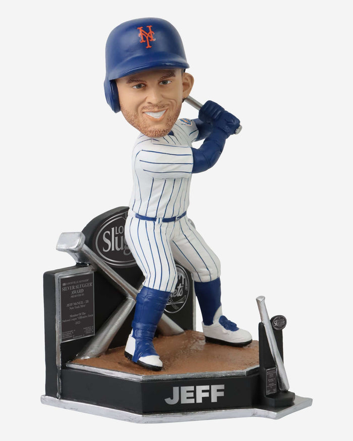 Jeff McNeil New York Mets 2022 Silver Slugger Bobblehead FOCO - FOCO.com