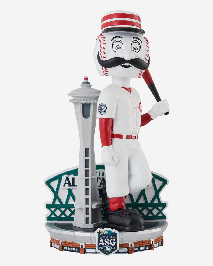 Mr Redlegs Cincinnati Reds 2023 All-Star Bobbles on Parade Mascot Bobblehead FOCO - FOCO.com