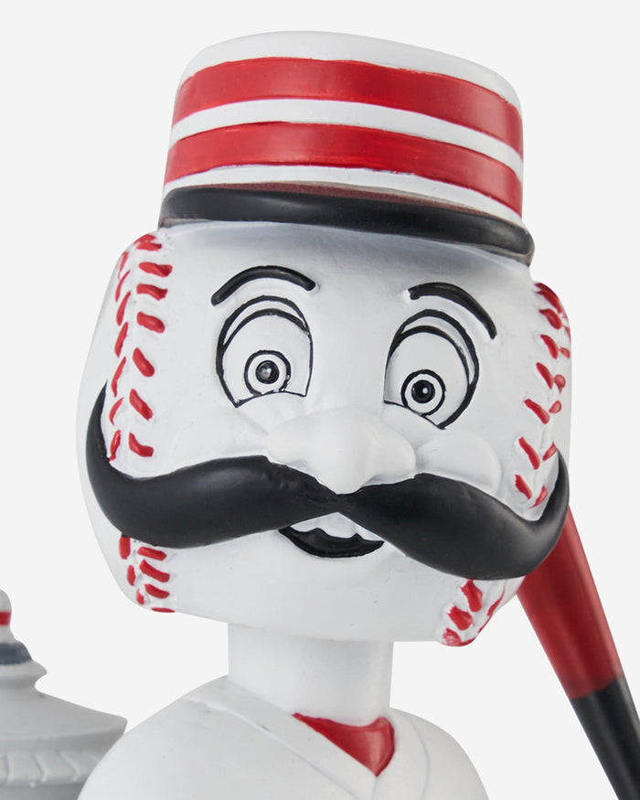 Mr Redlegs Cincinnati Reds 2023 All-Star Bobbles on Parade Mascot Bobblehead FOCO - FOCO.com