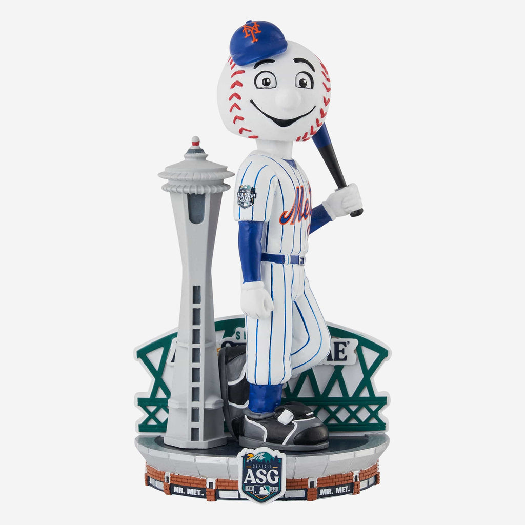 Mr Met New York Mets 2023 All-Star Bobbles on Parade Mascot Bobblehead FOCO - FOCO.com