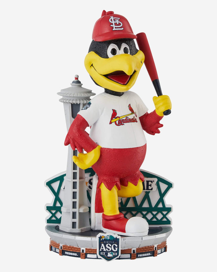 Fredbird St Louis Cardinals 2023 All-Star Bobbles on Parade Mascot Bobblehead FOCO - FOCO.com