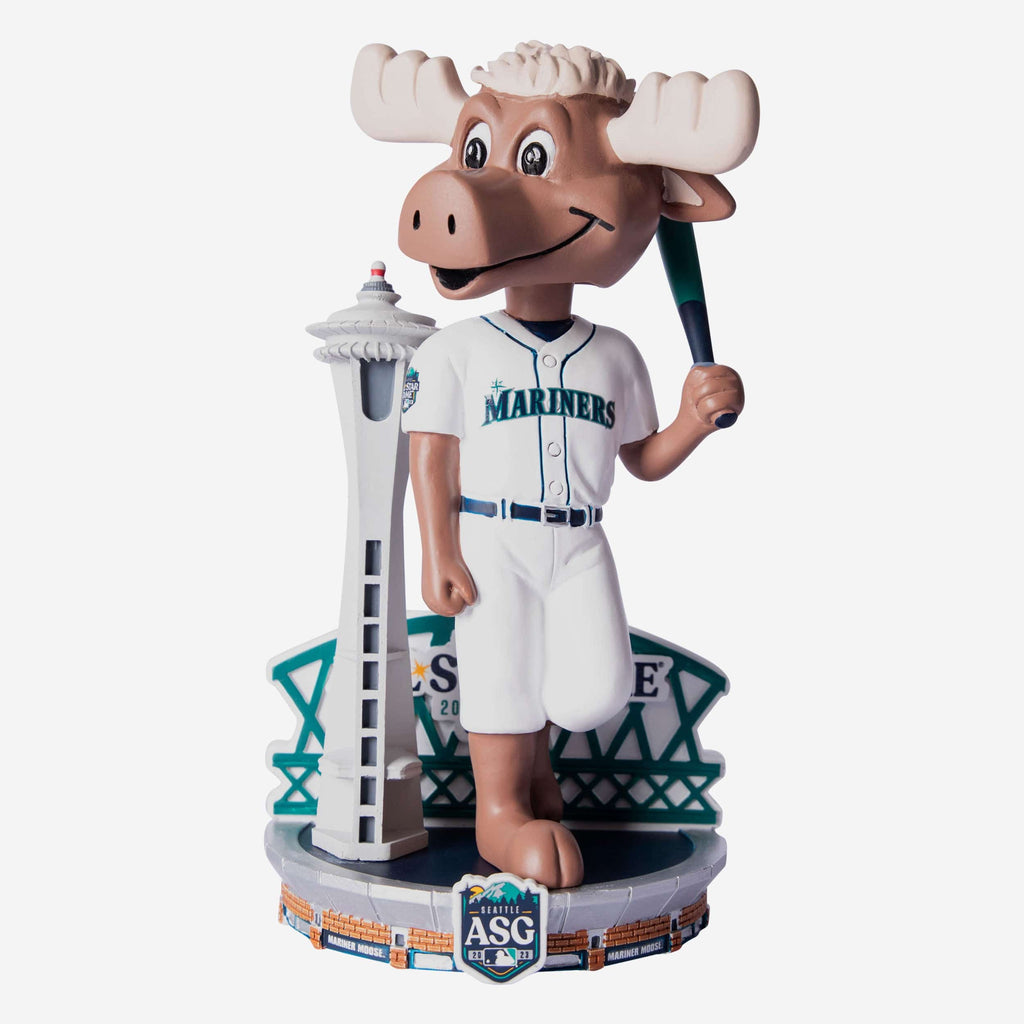 Mariner Moose Seattle Mariners 2023 All-Star Bobbles on Parade Mascot Bobblehead FOCO - FOCO.com