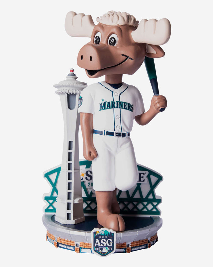 Mariner Moose Seattle Mariners 2023 All-Star Bobbles on Parade Mascot Bobblehead FOCO - FOCO.com