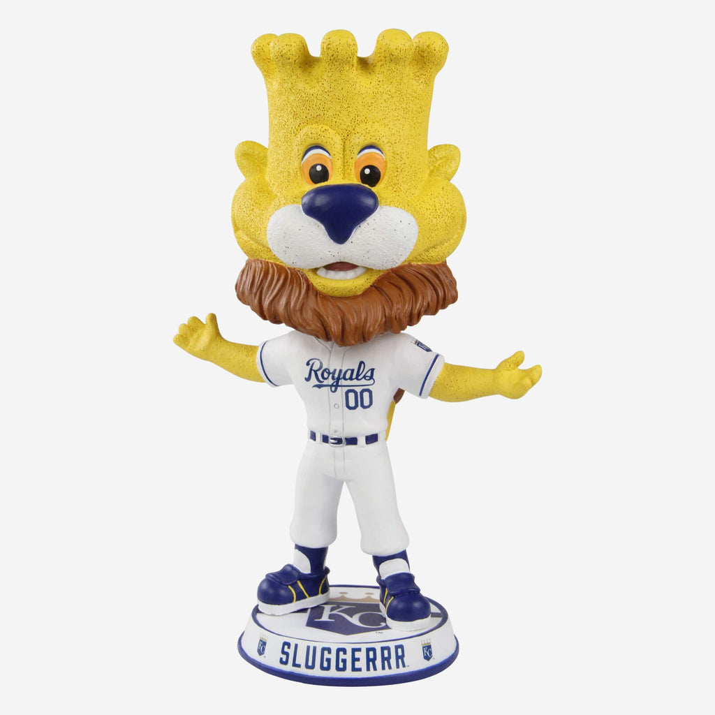 Sluggerrr Kansas City Royals Mascot Bighead Bobblehead FOCO - FOCO.com