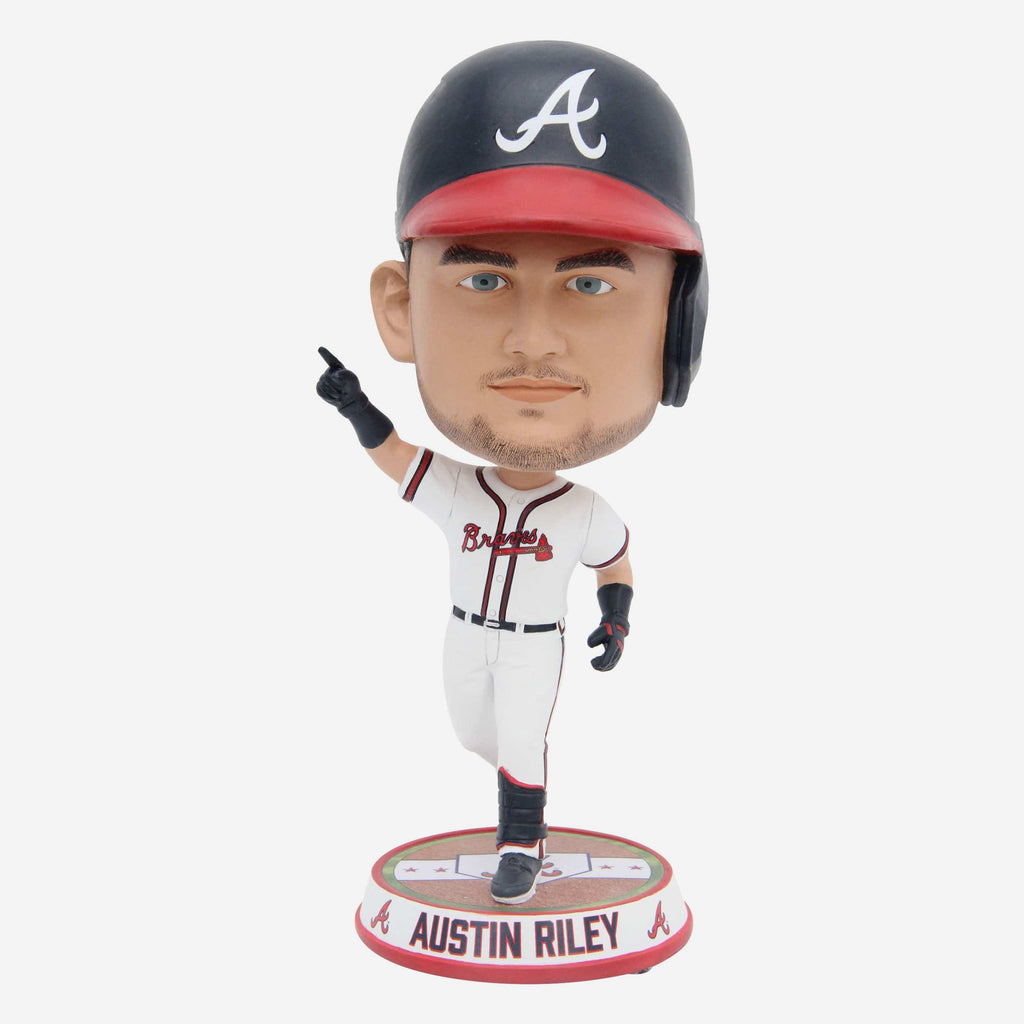 Austin Riley Atlanta Braves Field Stripe Bighead Bobblehead FOCO - FOCO.com