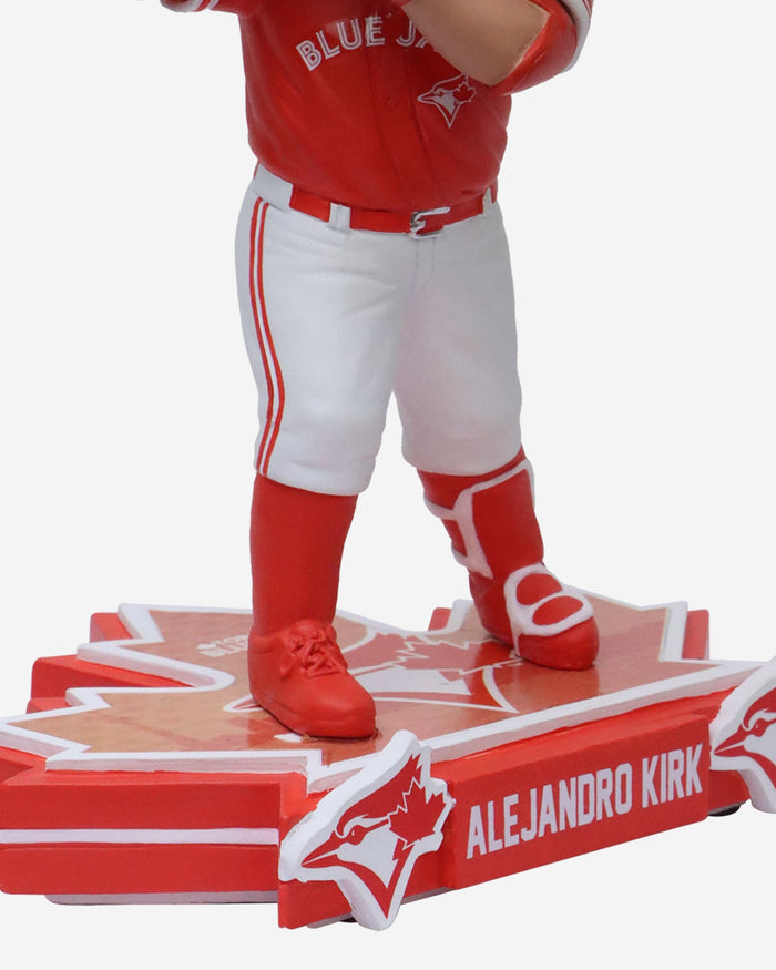 Alejandro Kirk Toronto Blue Jays Canada Day Uniform Bighead Bobblehead FOCO - FOCO.com