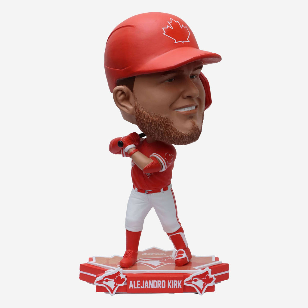 Alejandro Kirk Toronto Blue Jays Canada Day Uniform Bighead Bobblehead FOCO - FOCO.com
